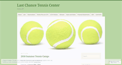 Desktop Screenshot of lctenniscenter.org
